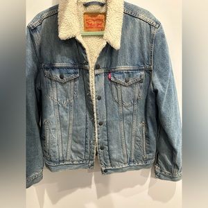 Mens Levi’s Sherpa jacket